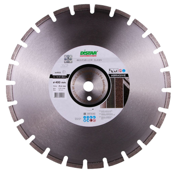 Алмазний диск Distar по бетону 1A1RSS/C3-W 232x2,4/1,6x12x22,23-16 Classic