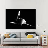 Сучасна модульна картина Силует жінки, фото 2