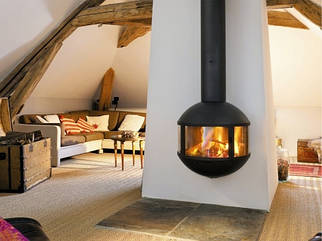 Камін FOCUS EDOFOCUS 631 vertical outlet on base на ніжці