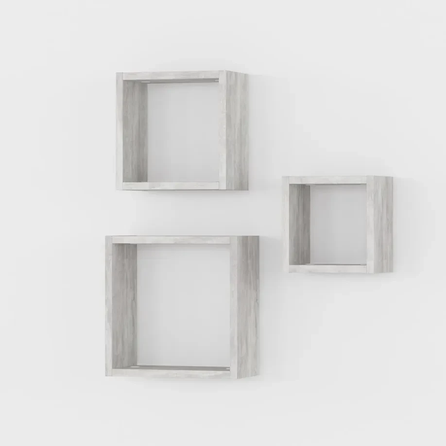 Полиця настінна полиця комплект 3 шт. ДСП, фото 1