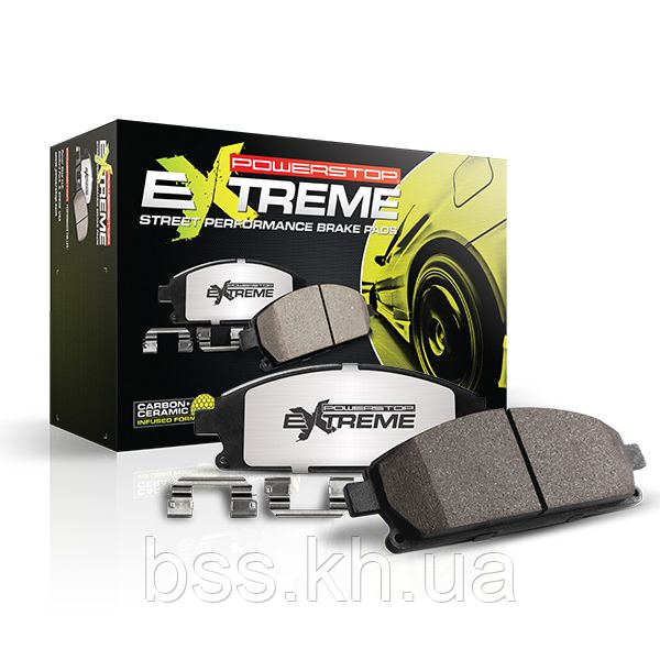 Колодки гальмівні передні Powerstop Z26 26-2076 TOYOTA CAMRY V70 2017-> ; LEXUS ES 2018->