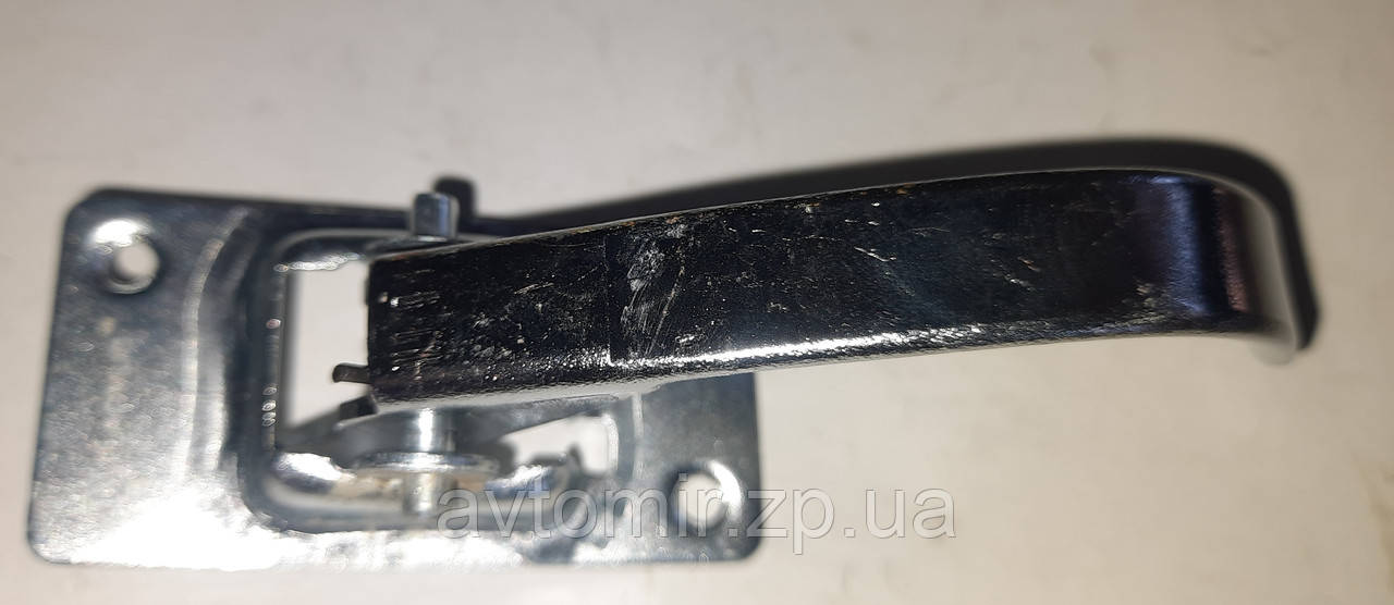 Ручка дверей Ваз 2101 2102 2103 2104 2105 2106 2107 2121 ніва, внутрішня (гачок) металева хром Flagmus, фото 1