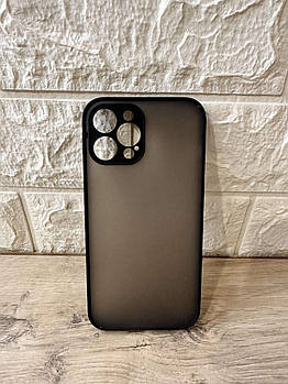 Чохол Avenger Case Camera Lens iPhone 12 Pro Max, чорний (KG-7013)