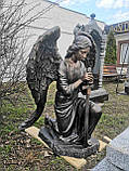 Статуя Ангел з полімеру (литого каменю) 135 см, фото 5