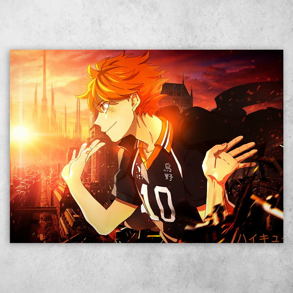 Аніме плакат постер "Волейбол!! / Haikyuu!!" №50