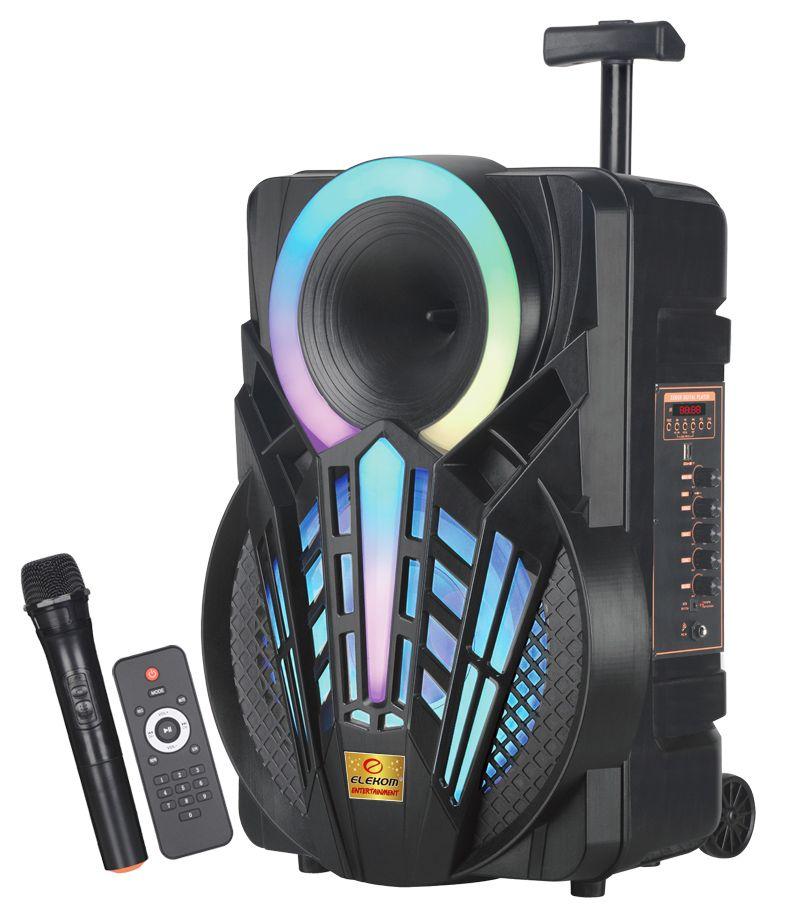 Акустическая система GZ-P12 (12") (30W) (Беспроводной микрофон) (18650) (Пульт), фото 1