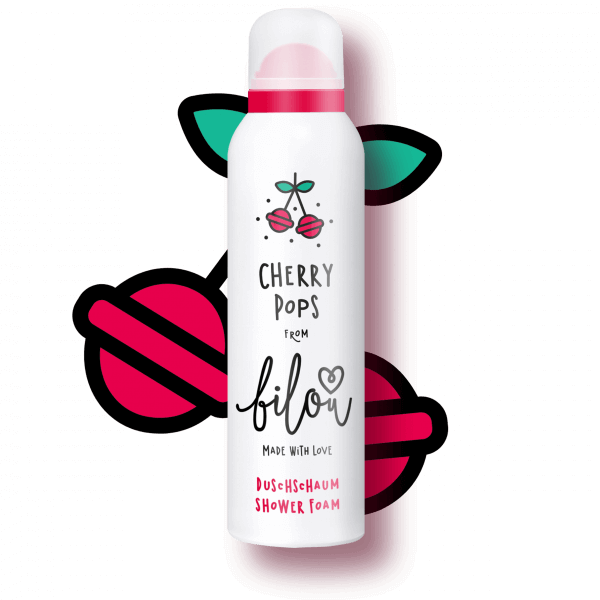 Пінка для душу Bilou Shower Foam Вишня (Cherry pops)