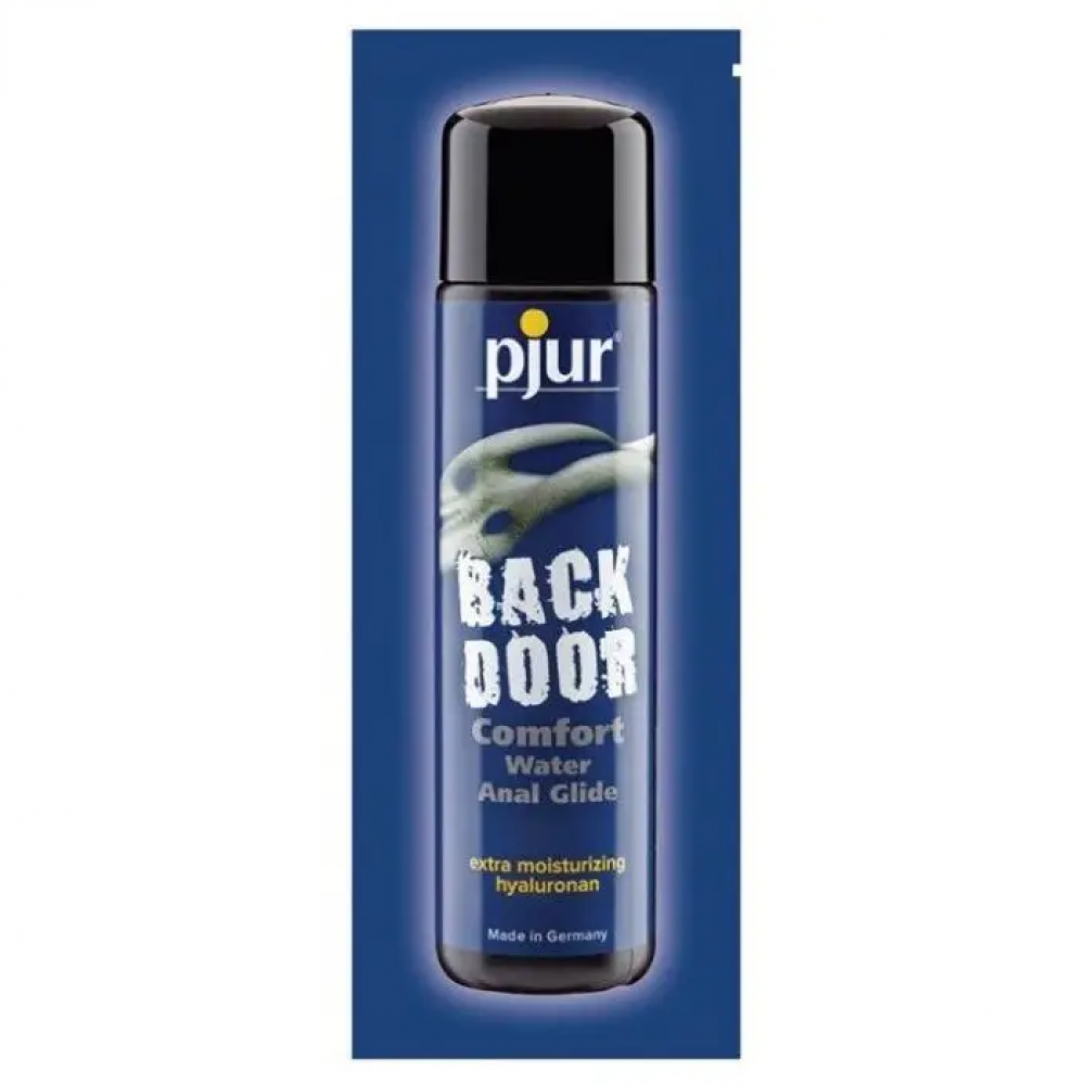 Анальний лубрикант на водній основі — pjur Backdoor Comfort glide з гіалуроном, 2 ml
