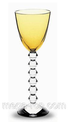 Бокал для вина желтый Baccarat (цена за 1 штуку) - фото 1 - id-p304251997