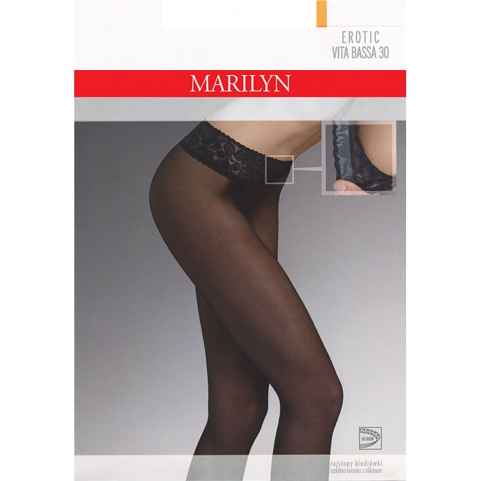 Колготки marilyn Erotic vita bassa 30 Den - фото 1 - id-p1510975339