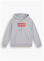 Женский худи LEVI'S GRAPHIC HOODIE толстовка с капюшоном серая оригинал