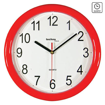 Годинник настінний Technoline WT600 Red (WT600 rot), фото 2
