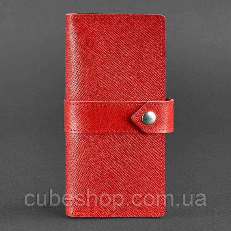 Портмоне з натуральної шкіри 3.1 (шкіра Krast) темно-бежеву