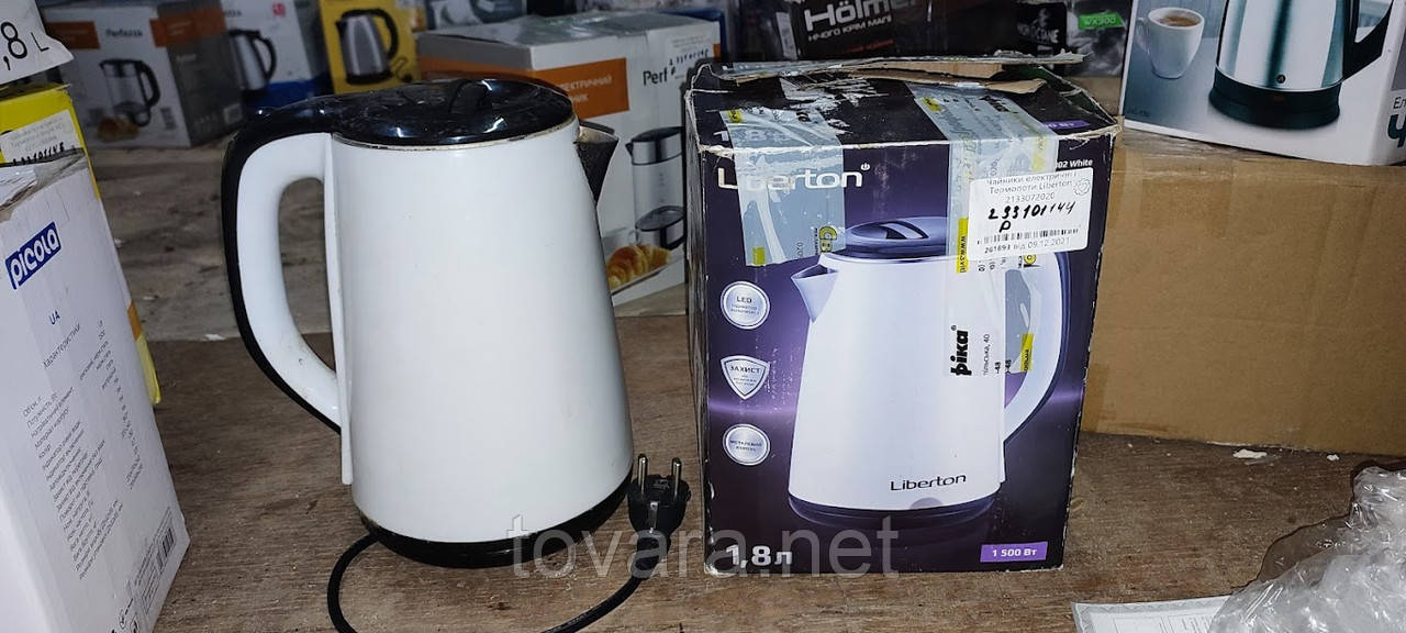 Електричний чайник Liberton LEK-1802 White No 233101144