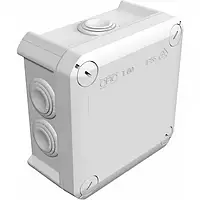 Распределительная коробка OBO Bettermann Т60 White наружная, 114x114x57 IP66