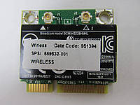 Wi-fi модуль HalfSize Mini pcie для HP! (669832-001) Broadcom BRCM1054 802.11 a,b,g,n 300Mbps 2,4 GHz/ 5GHz!