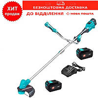 Безщіткова акумуляторна коса Grand АТГ-21 2в1 BRUSHLESS (2 батареї) Чехія