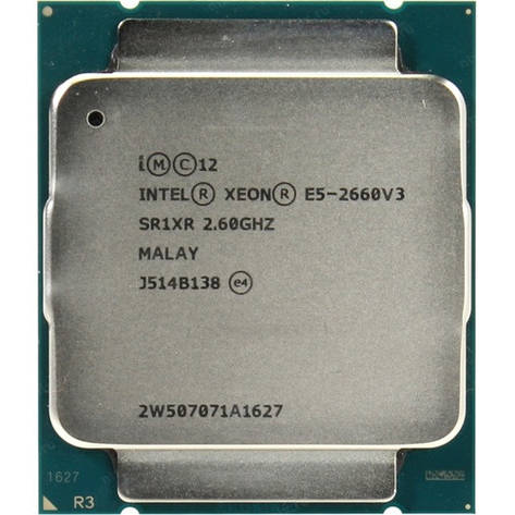 Процесор Intel Xeon E5-2660 v3 LGA2011-3 2.60GHz (10 ядер/20 потоків), фото 1