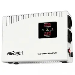 Стабілізатор напруги EnerGenie EG-AVR-DW2000-01 White