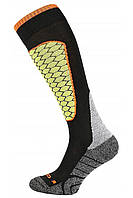 Носки горнолыжные Comodo SKI SOCKS PERFORMANCE BLACK-LIME - SKI1-01