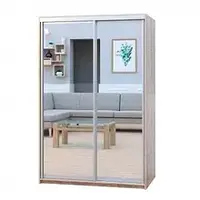 Шафа-купе (1000-1800*450*2200)  дзеркало/дзеркало