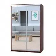 Шафа-купе (1000-1800*600*2200)  дзеркало/дзеркало