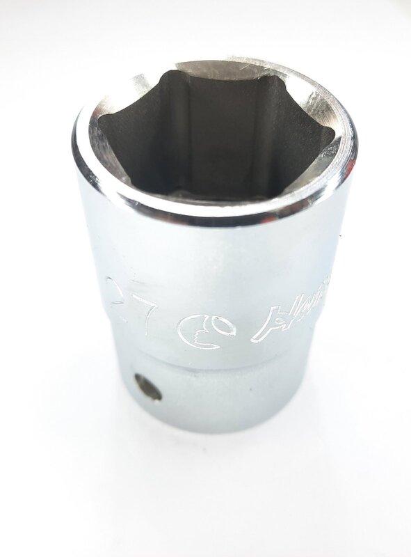 Головка торцева 3/4" DR 6-гр. 27 мм HANS (6400M27)