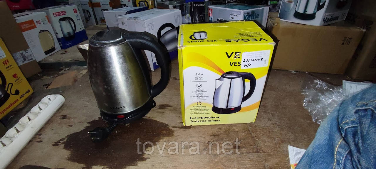 Електричний чайник Vegas VES-2044S No 233101146