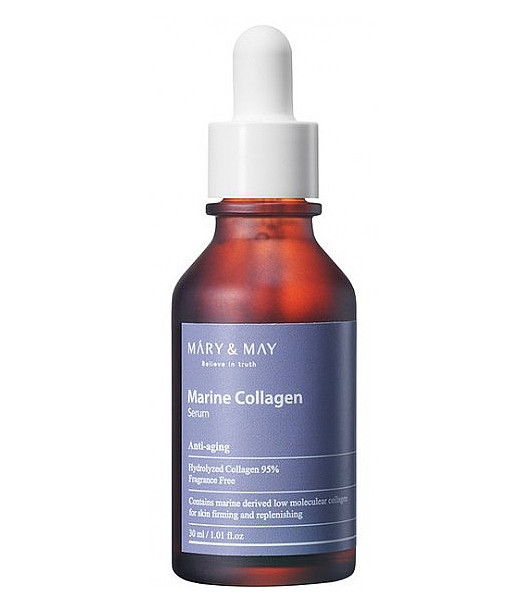 Концентрована сироватка з колагеном Mary&May Marine Collagen Serum 30 мл, фото 1