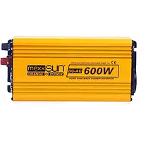 Инвертор напряжения Mexxsun MXSPSW-600 12V с правильной синусоидой, 1 универсальная розетка,