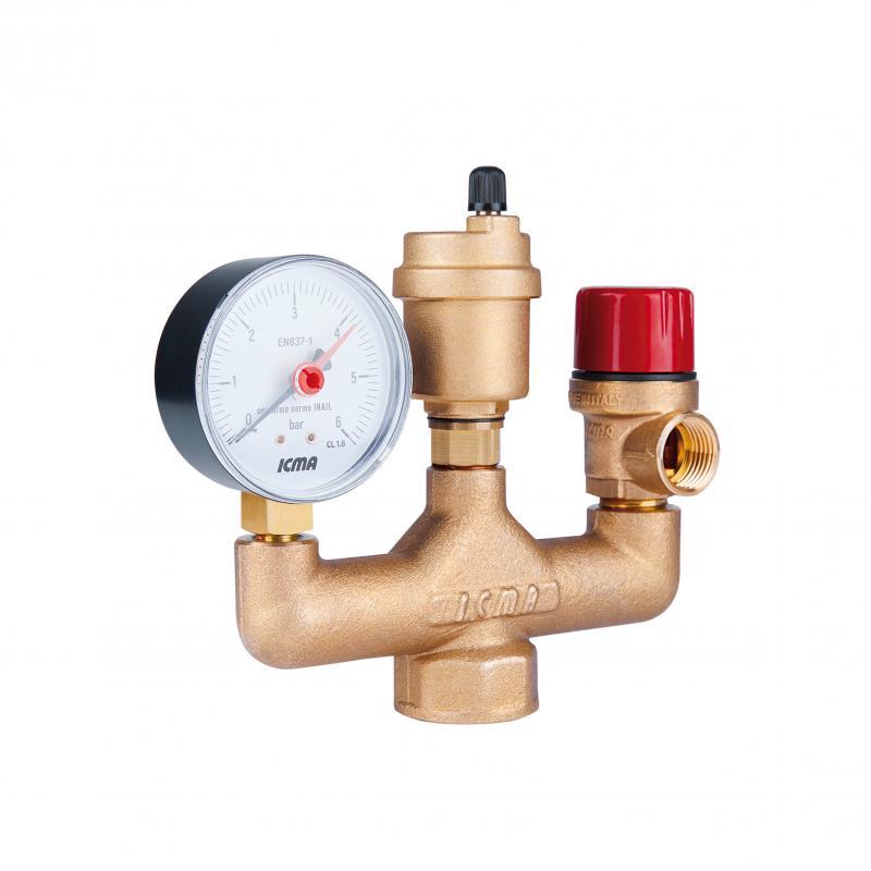 Група безпеки котла Icma №GS02, фото 1