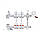 Колекторна група Icma 1" 4 виходи, з витратоміром №K0111, фото 3