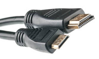 Відео кабель PowerPlant HDMI - mini HDMI, 2м, позолочені конектори, 1.3V