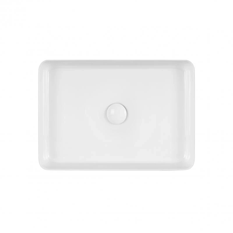 Раковина-чаша Qtap Tern 500х350х145 White з донним клапаном QT1711A055W