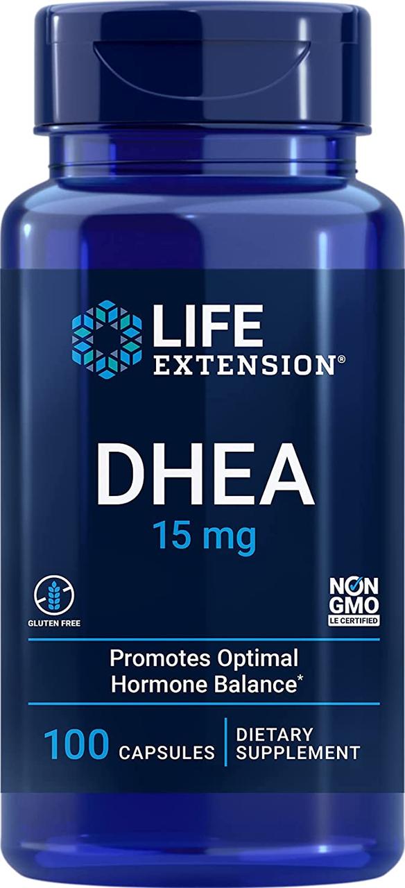 Life Extension DHEA / ДГЕА 15 мг 100 капсул