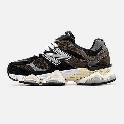 Кросівки New Balance 9060 Brown Black / Нью Беланс 9060 Коричневі з Чорним, фото 1