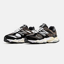 Кросівки New Balance 9060 Brown Black / Нью Беланс 9060 Коричневі з Чорним, фото 4