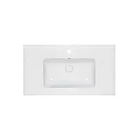 Раковина Qtap Albatross E49 900х490х200 White з донним клапаном QT01119090E49W