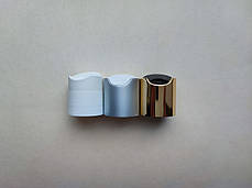 24/410 Диск-топ білий, кришка гвинтова пластикова ПЕТ, ковпачок, закрутка, пробки на флакони від 100 до 500 мл, фото 3