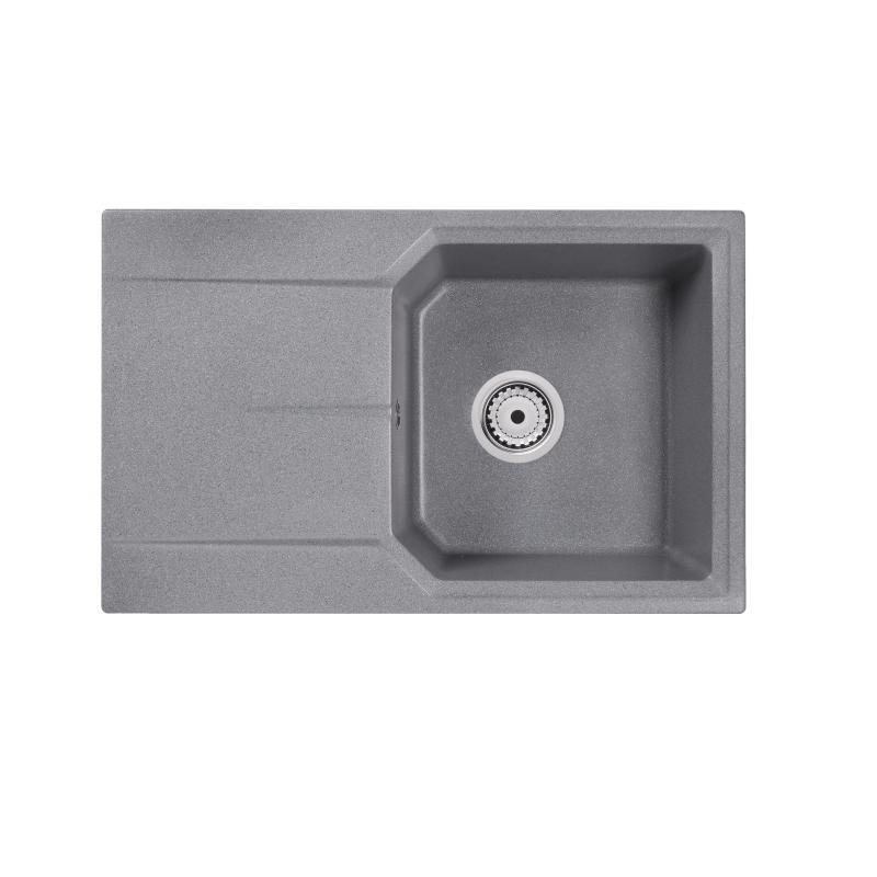 Кухонна мійка Qtap MS 7849 Gray (QTMS7849GRE)