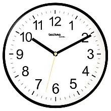Годинник настінний Technoline білий чорний