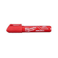 Маркер MILWAUKEE INKZALL Red L Chisel Tip Красный