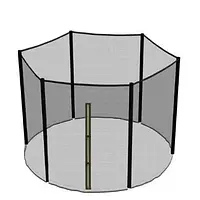 Защитная сетка для батута Funfit 366-374 см на 6 столбиков