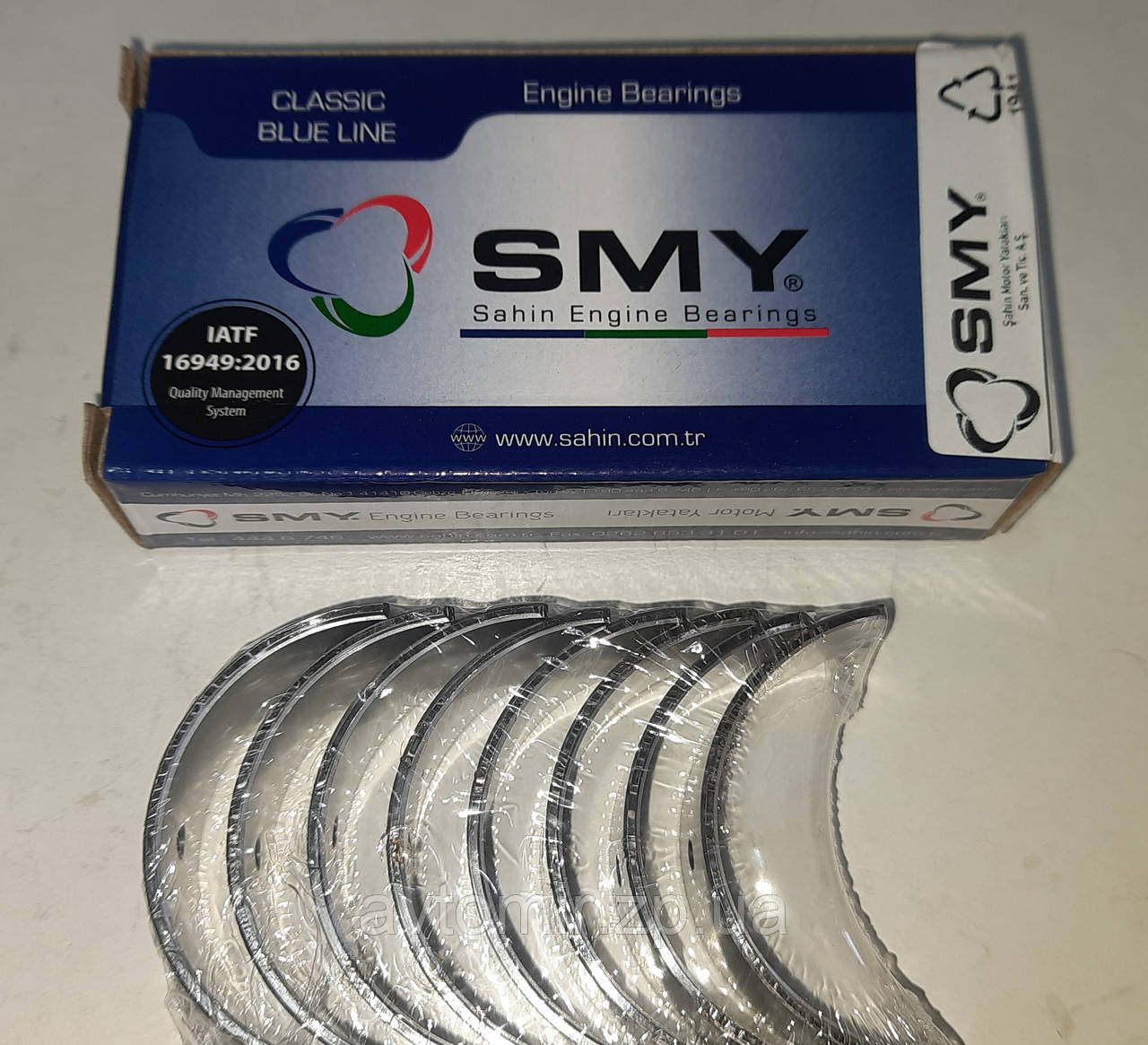 Вкладки колінвала Ваз 2101-2107 (0,25) корінні SMY