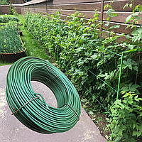 Прочная шпалерная проволока 1.6/2.5 мм 100 м для поддержки малины