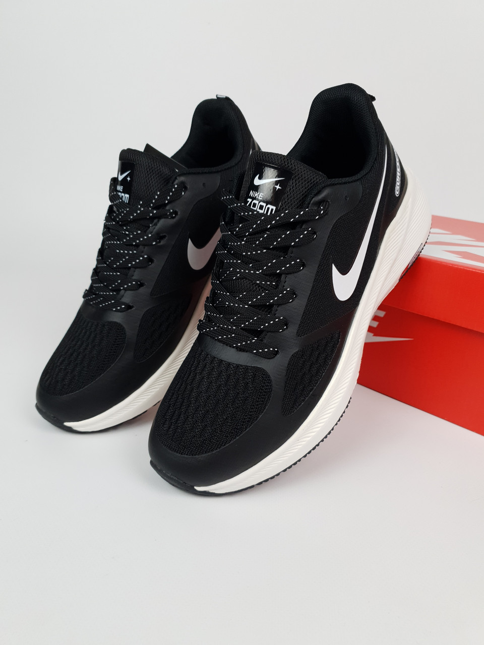 Купить Nike Zoom Guide 10 Runnig Black White Летние кроссовки мужские ...