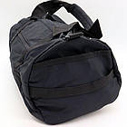 Сумка в зал 25л (45х25х22 см) 8074, Чорна / Сумка для спортзалу та тренувань / Дорожня сумка для подорожей, фото 6
