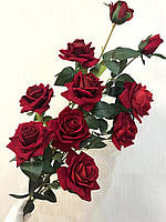 Штучна троянда. Гілка імітація натуральної ( 110 см), фото 3