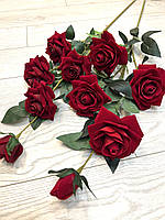 Штучна троянда. Гілка імітація натуральної ( 110 см), фото 2