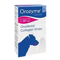 Orozyme - Жевательные полоски Орозим для гигиены ротовой полости L для собак крупных пород